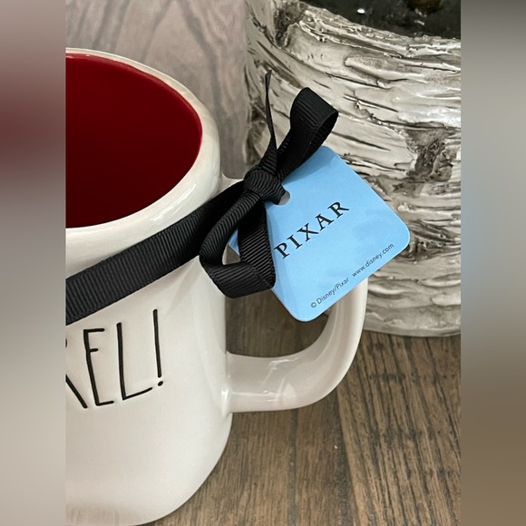 Brand NEW w/Tags Rae Dunn Disney Pixar Up SQUIRREL Double-sided Mug feat. Dug - Picture 5 of 10